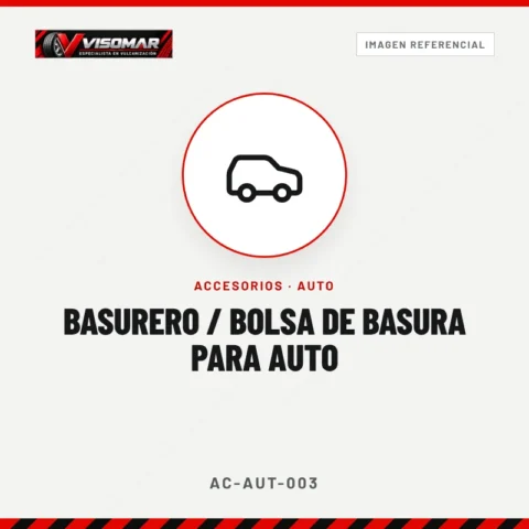 Basurero / bolsa de basura para auto