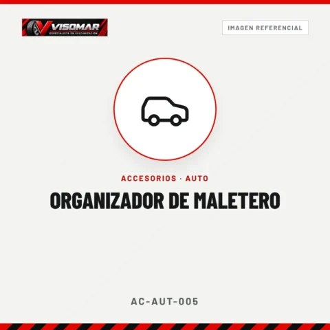 Organizador de maletero