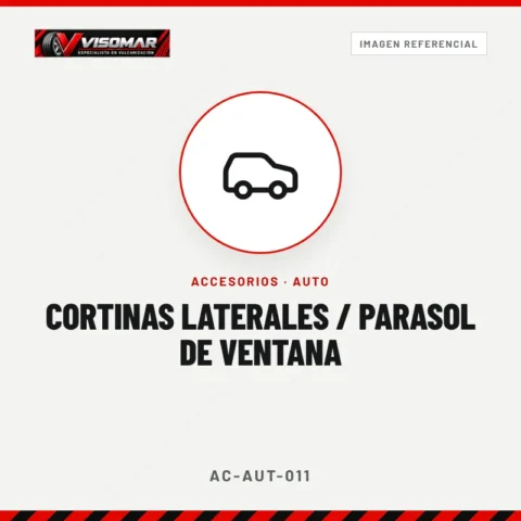 Cortinas laterales / parasol de ventana