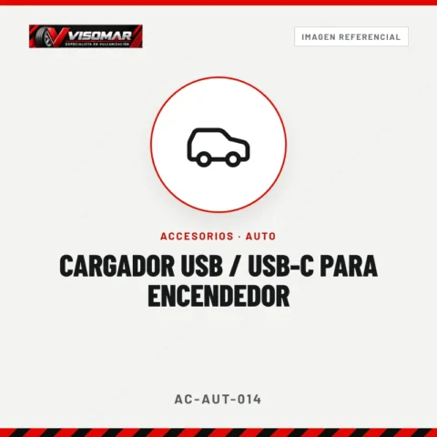 Cargador USB / USB-C para encendedor