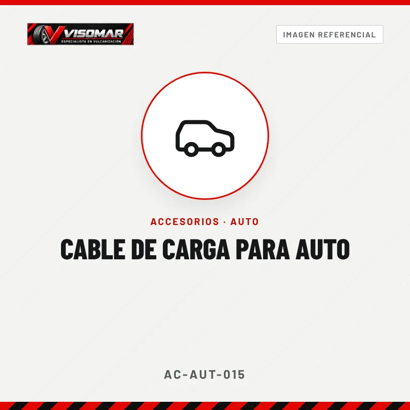 Cable de carga para auto