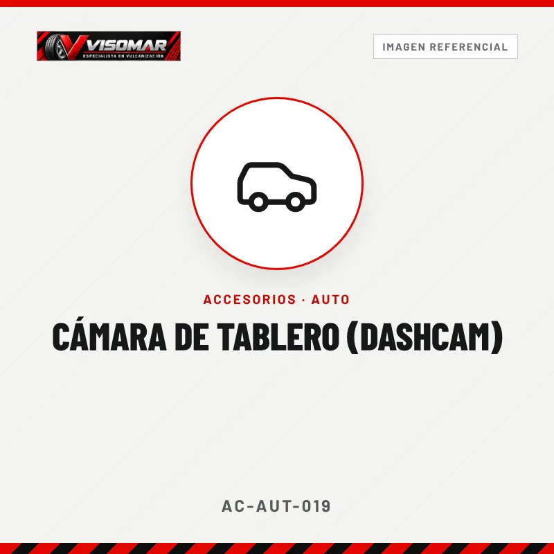 Cámara de tablero (dashcam)