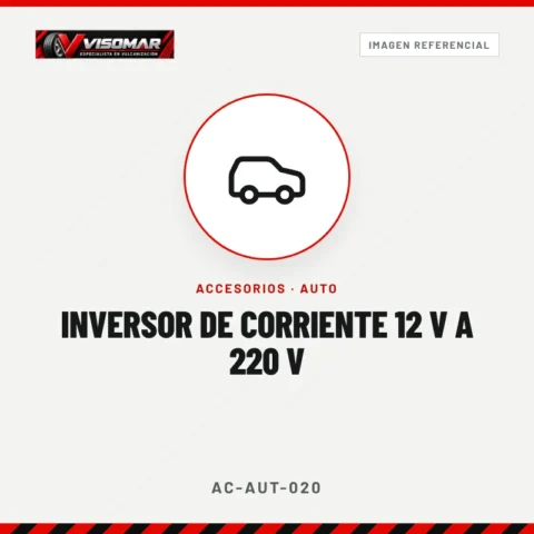 Inversor de corriente 12 V a 220 V