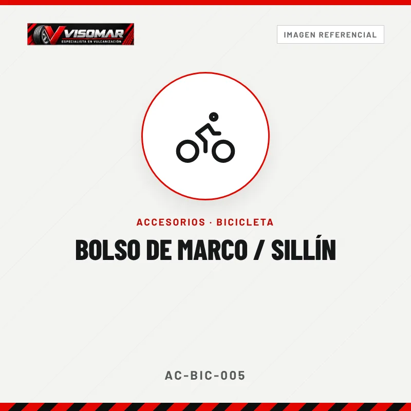 Bolso de marco / sillín