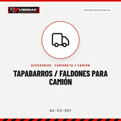 Tapabarros / faldones para camión