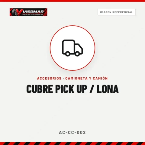 Cubre pick up / lona