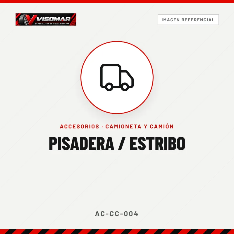 Pisadera / estribo