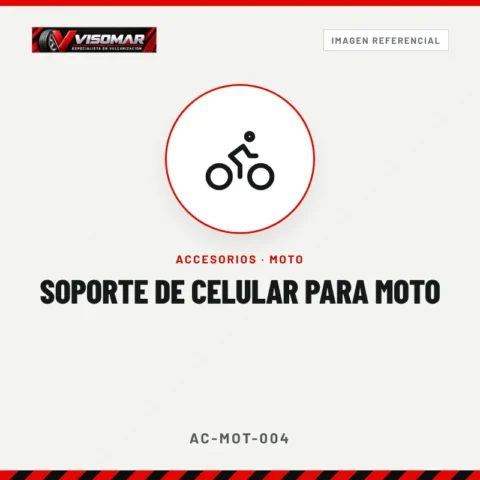 Soporte de celular para moto