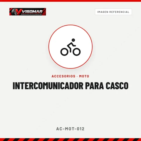 Intercomunicador para casco