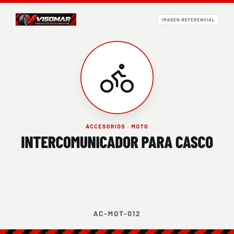 Intercomunicador para casco