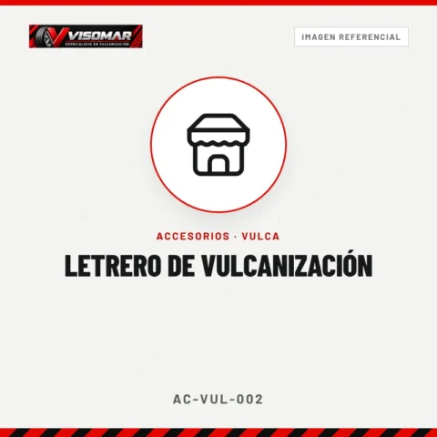 Letrero de vulcanización