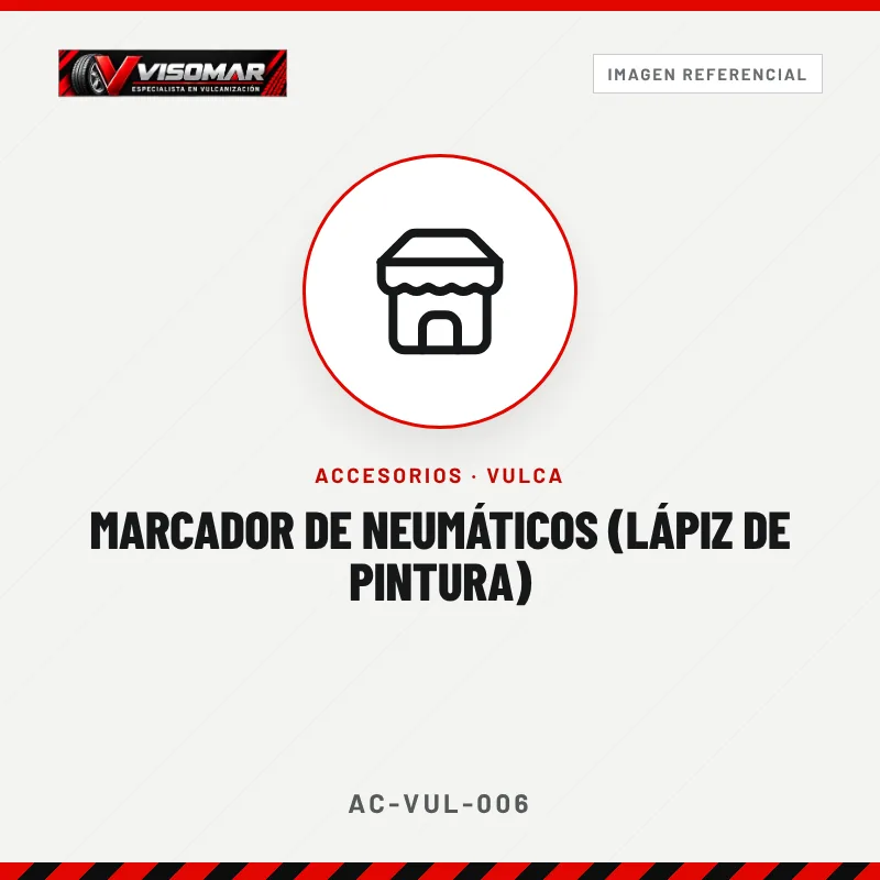 Marcador de neumáticos (lápiz de pintura)