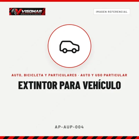 Extintor para vehículo