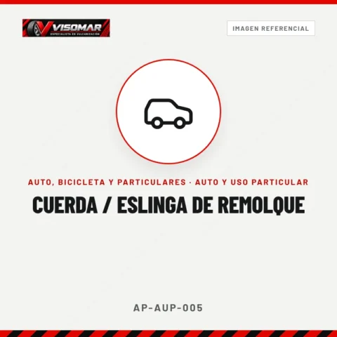 Cuerda / eslinga de remolque