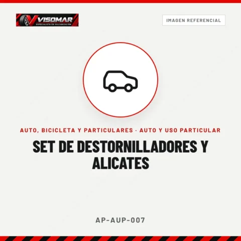 Set de destornilladores y alicates