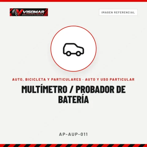 Multímetro / probador de batería