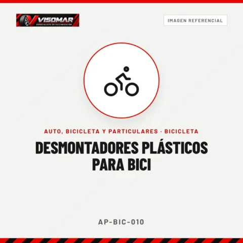 Desmontadores plásticos para bici