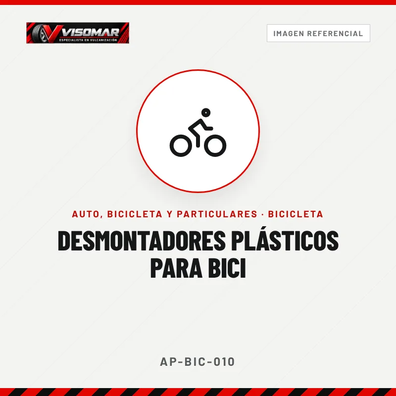 Desmontadores plásticos para bici