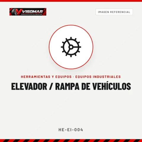 Elevador / rampa de vehículos