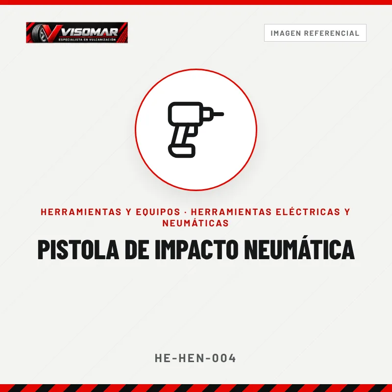 Pistola de impacto neumática