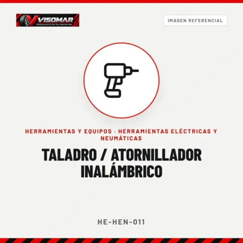 Taladro / atornillador inalámbrico