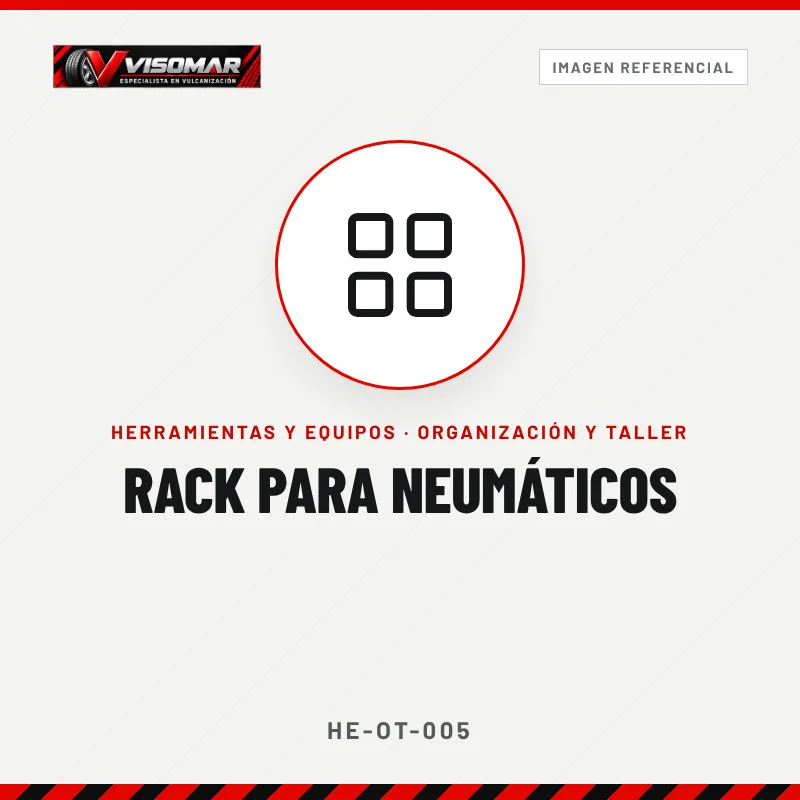 Rack para neumáticos