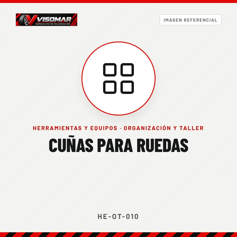 Cuñas para ruedas