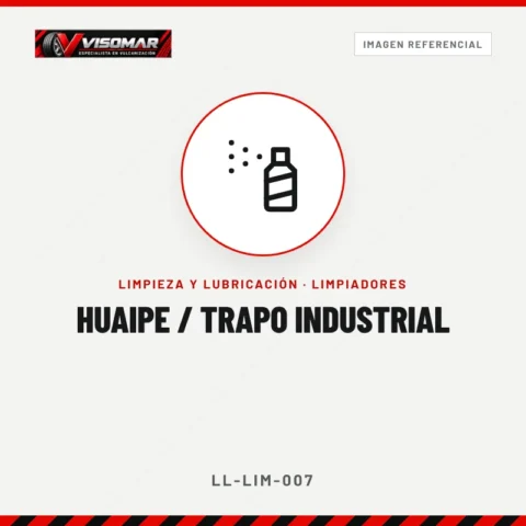 Huaipe / trapo industrial