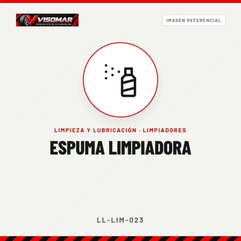 Espuma limpiadora