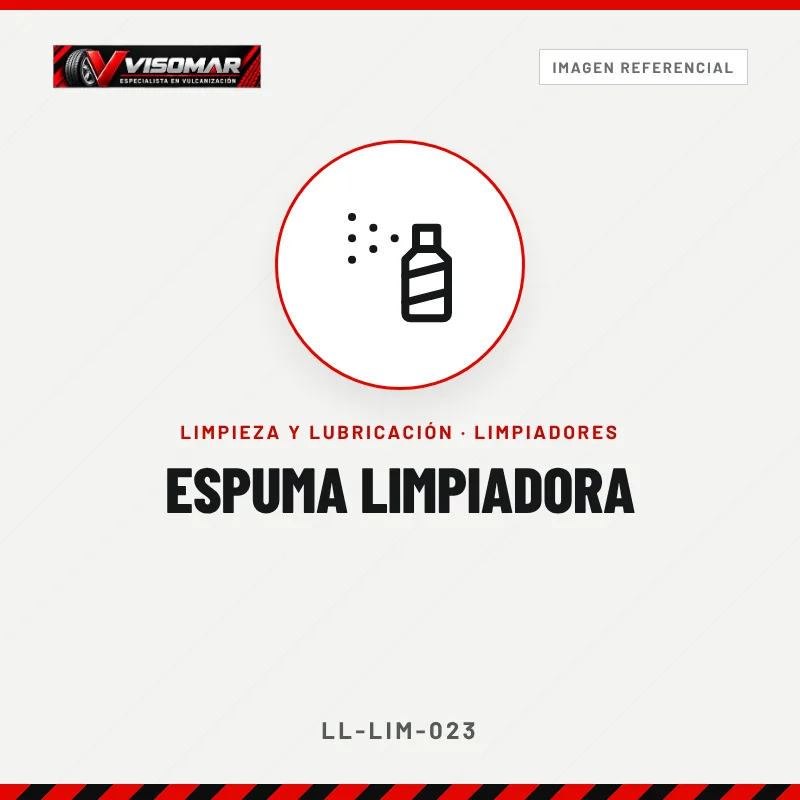 Espuma limpiadora