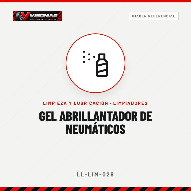 Gel abrillantador de neumáticos