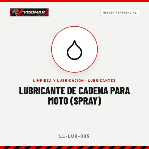 Lubricante de cadena para moto (spray)
