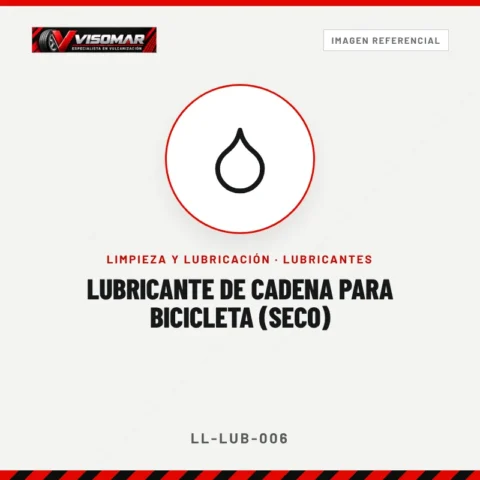 Lubricante de cadena para bicicleta (seco)