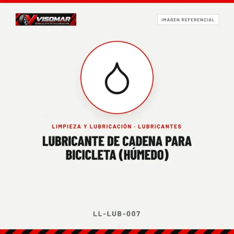 Lubricante de cadena para bicicleta (húmedo)
