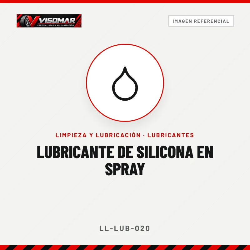Lubricante de silicona en spray