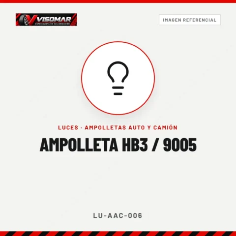 Ampolleta HB3 / 9005
