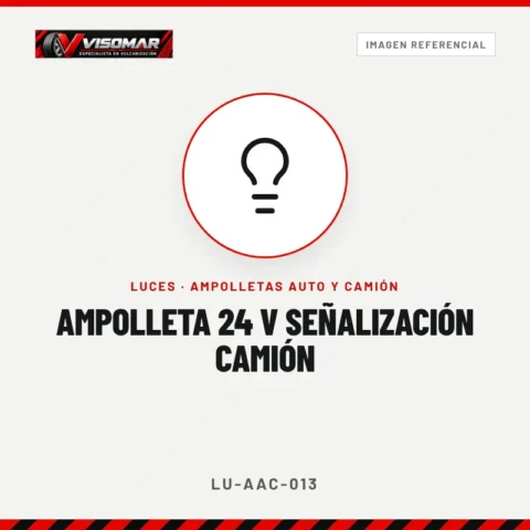 Ampolleta 24 V señalización camión