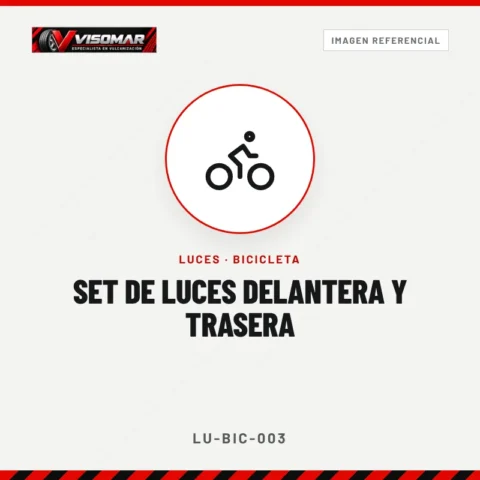Set de luces delantera y trasera