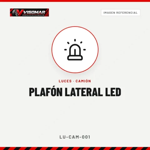 Plafón lateral LED