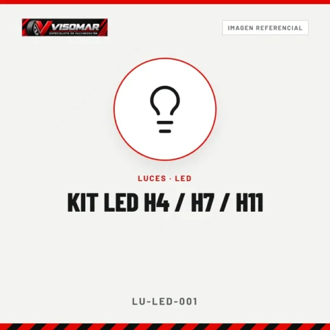 Kit LED H4 / H7 / H11