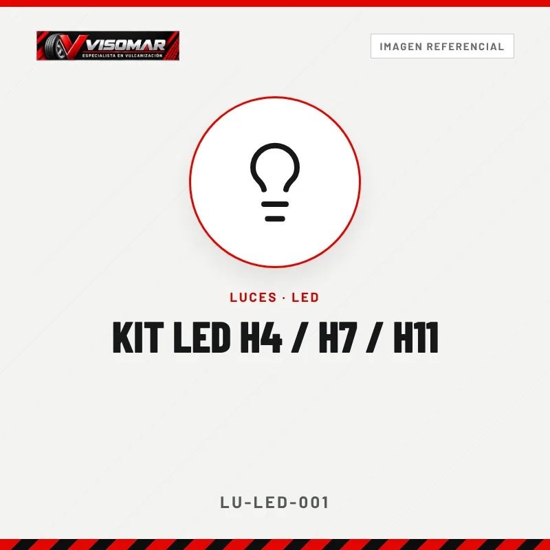 Kit LED H4 / H7 / H11