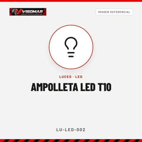 Ampolleta LED T10