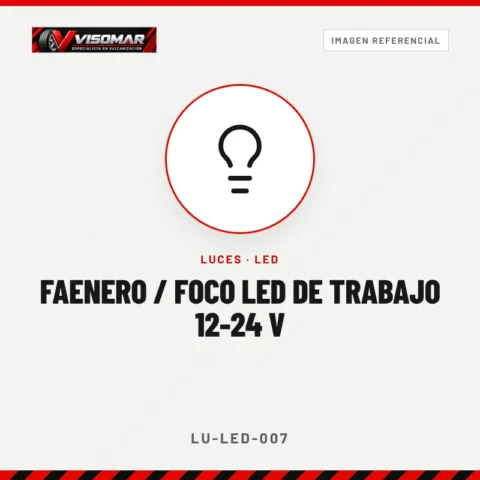 Faenero / foco LED de trabajo 12-24 V