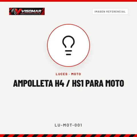 Ampolleta H4 / HS1 para moto