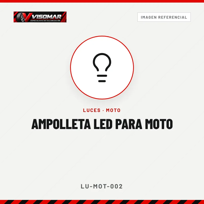 Ampolleta LED para moto