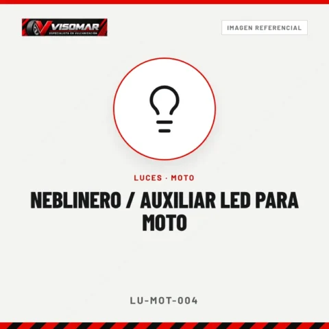Neblinero / auxiliar LED para moto