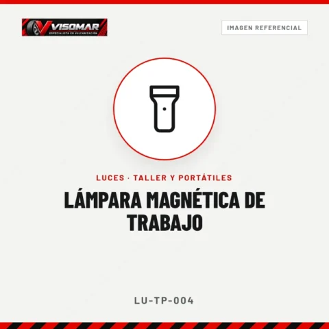 Lámpara magnética de trabajo