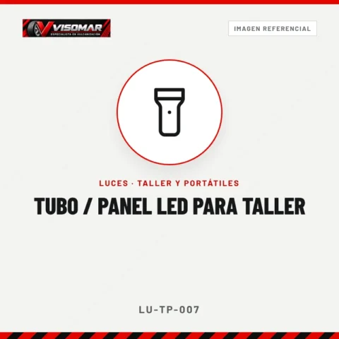 Tubo / panel LED para taller