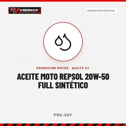 Aceite moto Repsol 20W-50 Full sintético