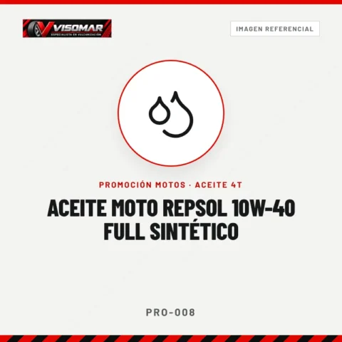 Aceite moto Repsol 10W-40 Full sintético